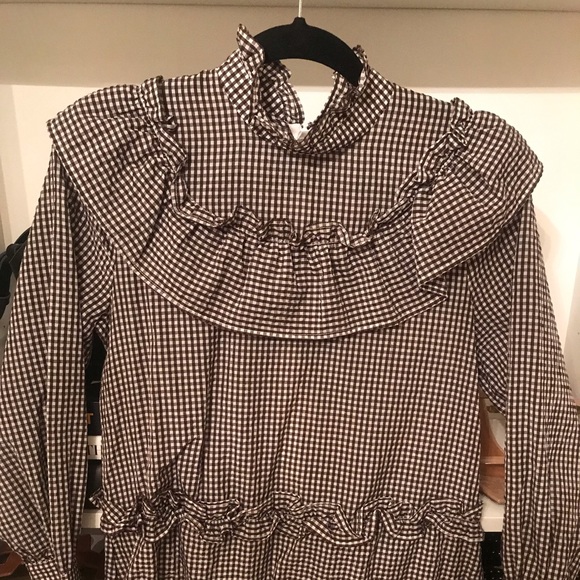 Ganni Charon Dress Sz 34 - Picture 5 of 8